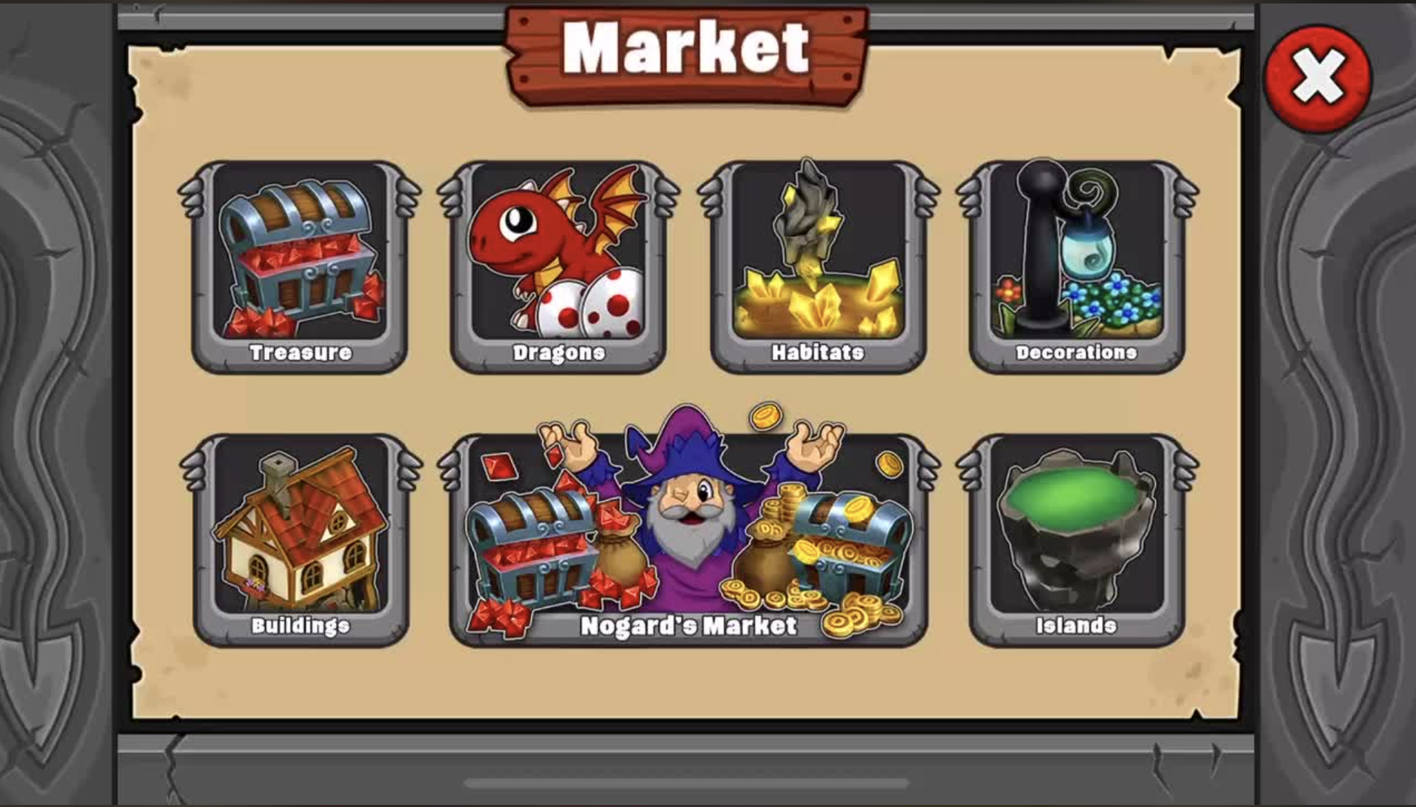 Log in to the Nogard's Market